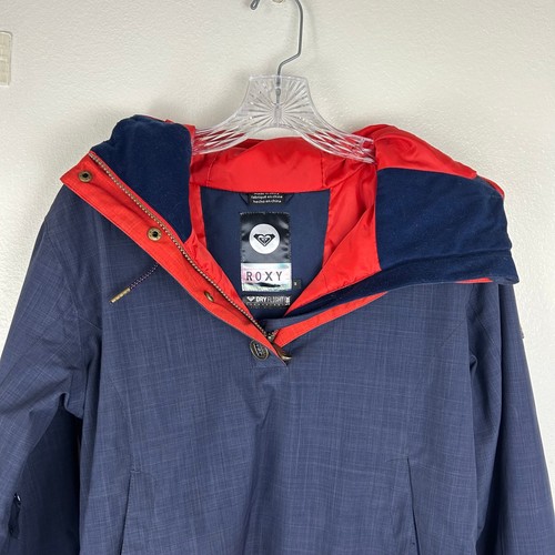 Roxy Womens Shelter Dryflight 10K Insulated Jacket Size M Side Zip Snowboard Ski - Picture 4 of 11
