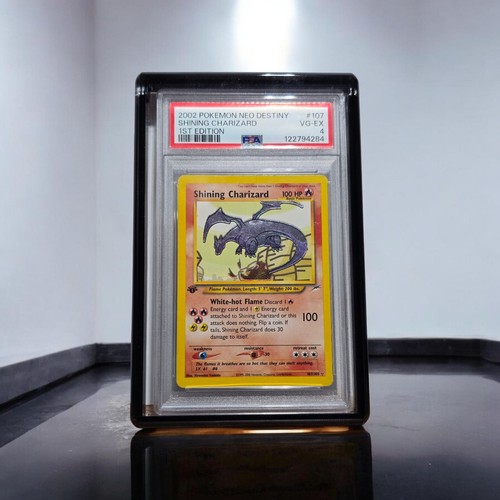 2002 Pokemon Neo Destiny Shining Charizard 1st Edition 107