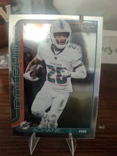 2025 Topps Chrome Football Devon Achane Future #188  Miami Dolphins