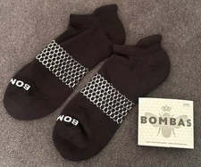 Bombas 4-Pack Unisex Ankle Multicolor Socks Large NWT (4-Pairs)