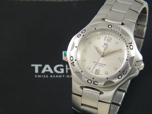 TAG Heuer Kirium WL111E BA0700 Full size Man Stainless steel Silver dial from EU