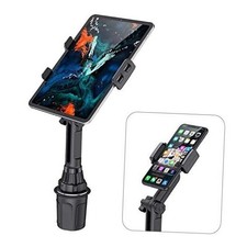 Tablet Holder for Car Adjustable Cup Holder Mount for iPad, Tablets
