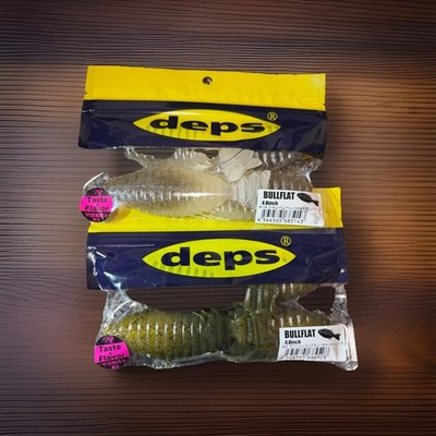 Deps Bullflat 4.8   #114 Champagne Pepper And #52 Green Pumpkin Ckart