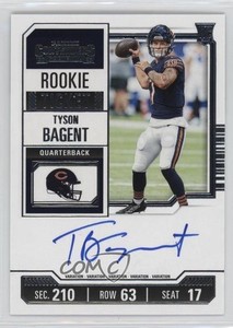 2023 Panini Contenders Ticket RPS Variation Tyson Bagent #139 Rookie Auto RC