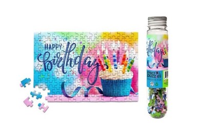 Micro Puzzles ''Happy Birthday'' mini jigsaw puzzle New