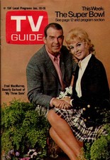 1970 TV Guide  January 10 -Super Bowl; Beverly Garland; Henry Fonda; S St. James