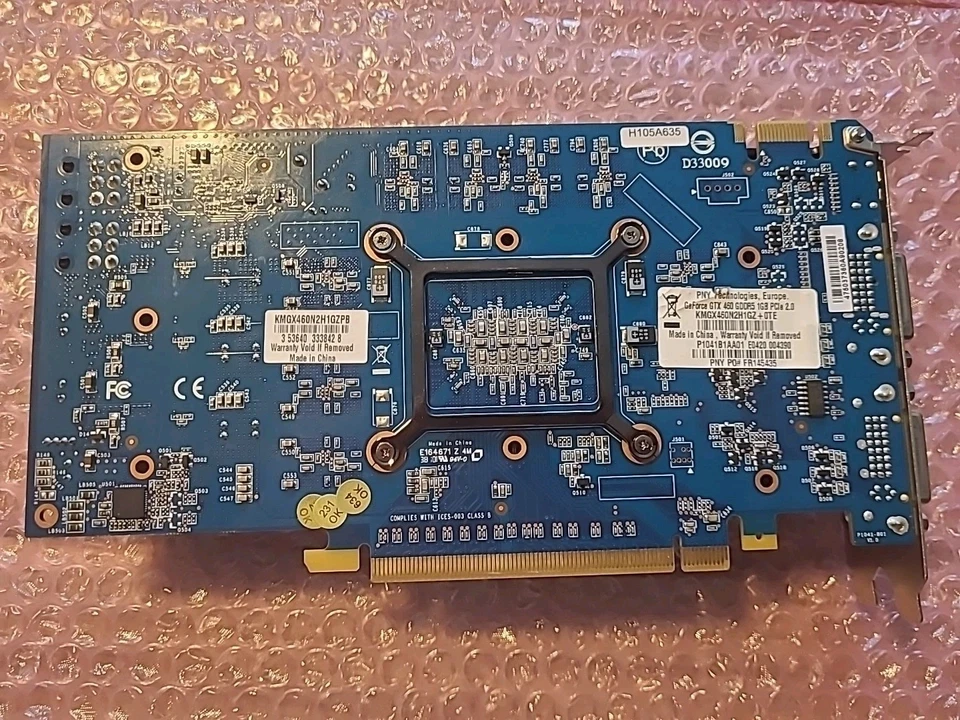 1GB PNY nVidia GeForce GTX 460 Dual DVI / Mini HDMI GDDR5 PCI-e Graphics Card - Image 2 of 3