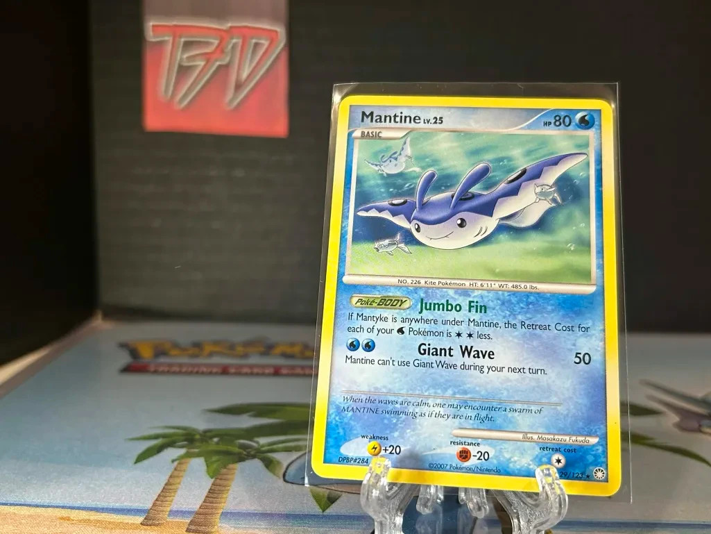 Pokemon Mantine 29/123 Mysterious Treasures- LP