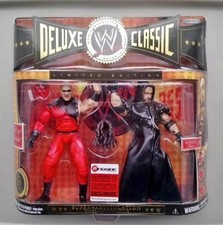 wwe wwf ljn deluxe classic superstars  kane & undertaker wrestling figures