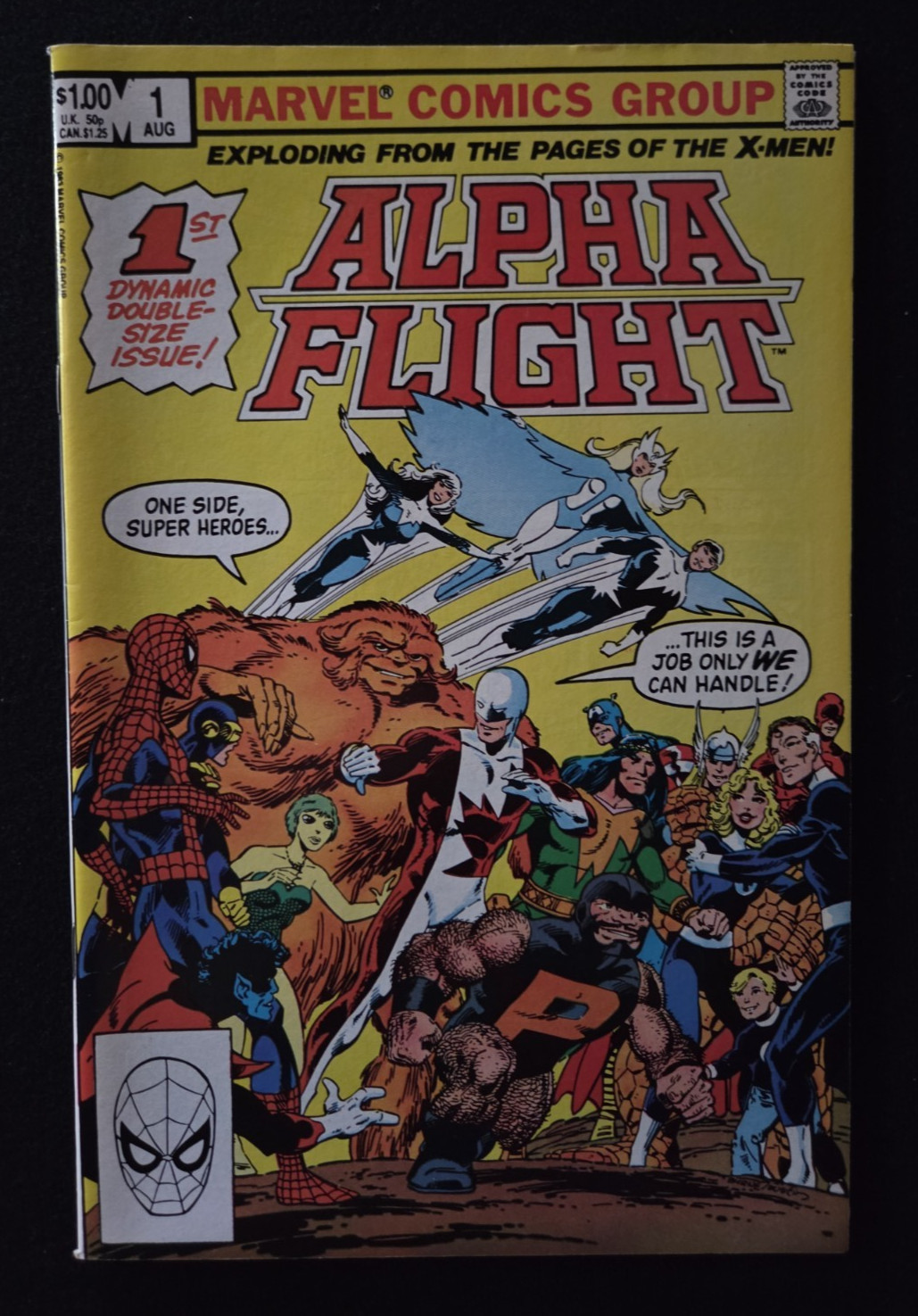 Marvel Comics Alpha Flight #1 (1983) ~ 1st Puck & Marrina ~ High Grade Copy