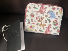 LOUNGEFLY DISNEY POOH & FRIENDS HOLIDAY AOP SMALL WALLET~ WITH TAGS~ BRAND NEW