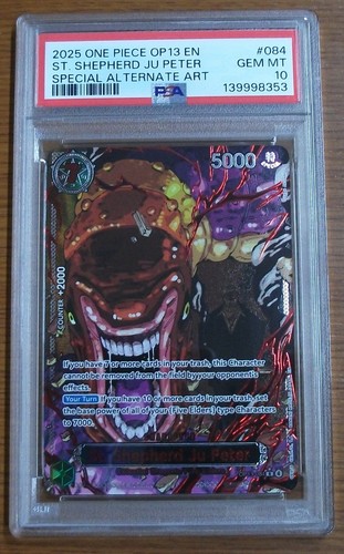 St. Shepherd Ju Peter (Parallel) graded PSA 10 for sale on eBay
