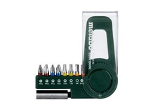Metabo 630419000 SP Bit-Set 9-tlg. PH PZ Torx Hex mit Magnethalter für Montage