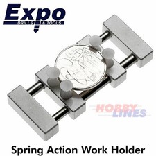 Work Holder for ciruclar items Spring action Wheel Watch Co  Expo Tools 79505