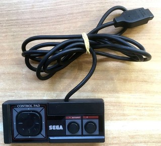 MANETTE OFFICIELLE SEGA MASTER SYSTEM PAL EURO GAMEPAD CONTROLLER État Moyen N°1
