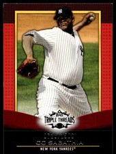 2011 Topps Triple Threads CC Sabathia 0728/1500 New York Yankees #75