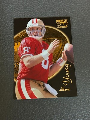 1996 Pinnacle Zeinth Steve Young San Francisco 49ers #Z-26