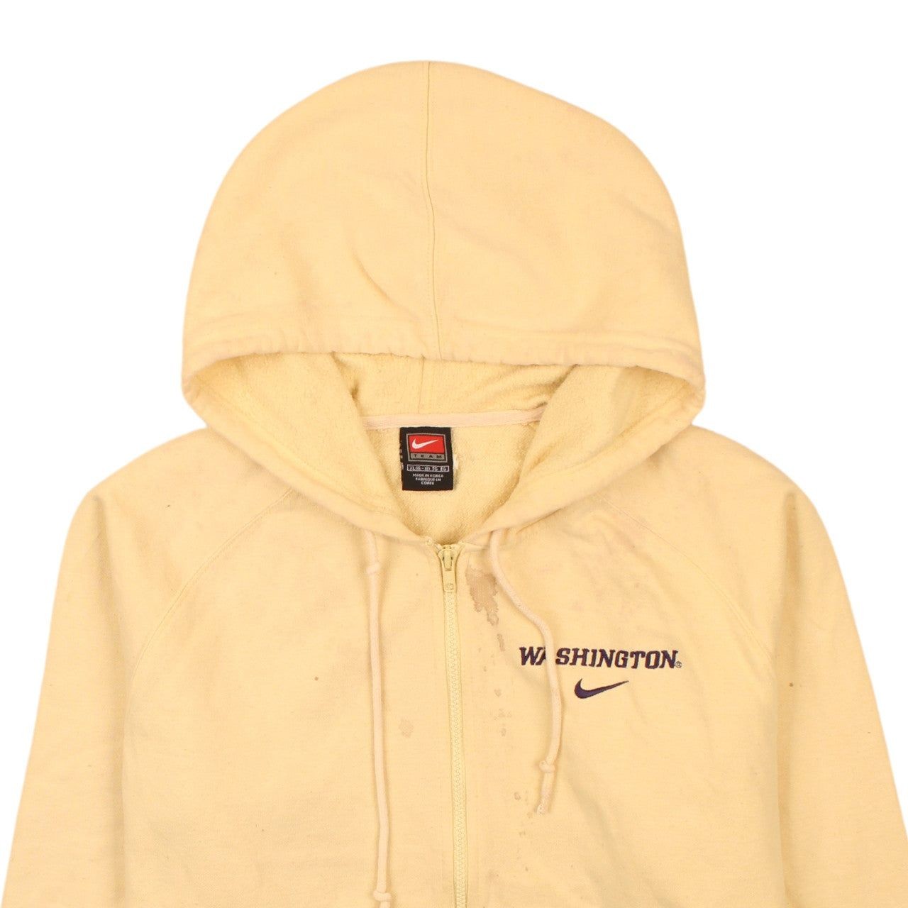 Nike Yellow Hoodie Womens Xl image 3