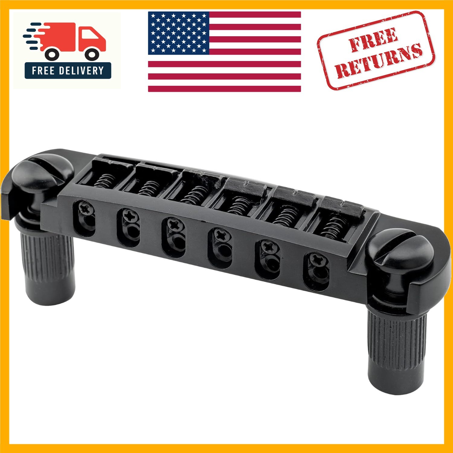 Durable 52.5mm Pigtail Style Tune-o-matic Bridge for Epiphone LP/SG Models