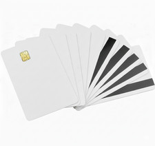 Blank Smart Cards J2A040 update Chip Java Jcop Unfused, w/ 2 Track, 8.4mm J3R180