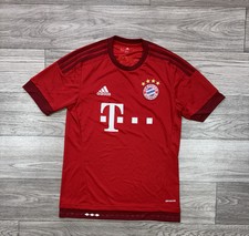 Bayern Munich 2015 2016 Adidas Home Football Shirt Soccer Jersey Size S S14294