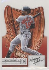 2019 Panini Leather & Lumber Gloves Die-Cut Jackie Bradley Jr #24 4l3