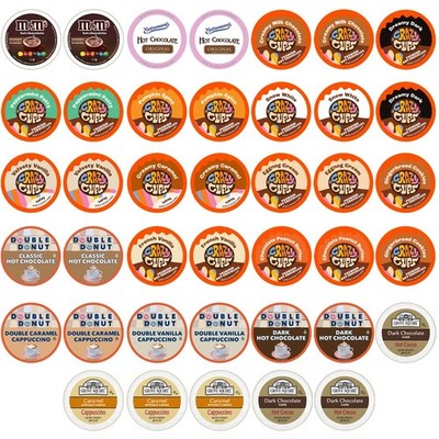 Perfect Samplers Extra Caffeine Coffee K Cups Variety Pack 50 Ct