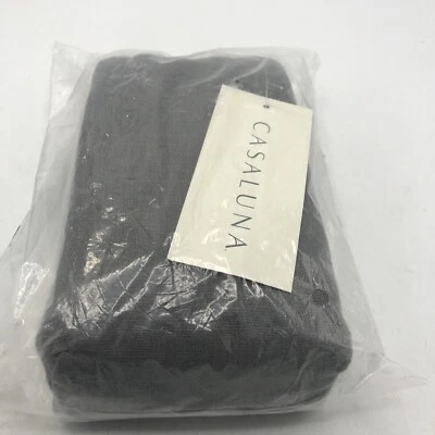 Casaluna Standard/Queen Set of Pillowcases Metal Gray