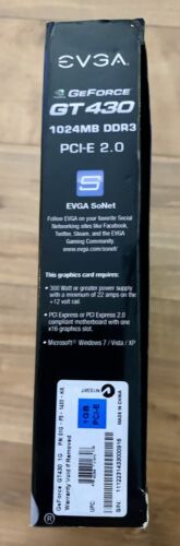 nvidia GeForce GT430 EVGA 1024MB DDR3 1G P3-1433-KR - Picture 4 of 8