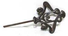 Ancienne Clé de Fourneau Poêle a bois charbon ancien Style Alsacien avant 1900