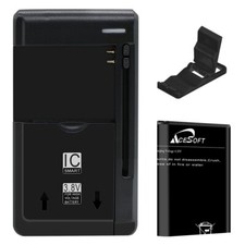Grade A 1900mAh Battery Special Charger Bracket f Kyocera DuraXV Extreme E4810
