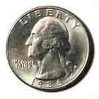 1986P Washington Quarter