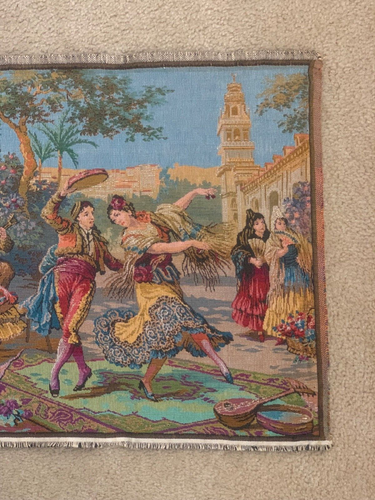 GOBELIN GOBELIN Español Mittelalter. Von 70" sehr guter Zustand. 100% Baumwolle - Bild 8 von 10