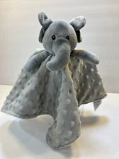 Boritar Elephant Baby Security Blanket Lovely Animal Pattern Minky Textured