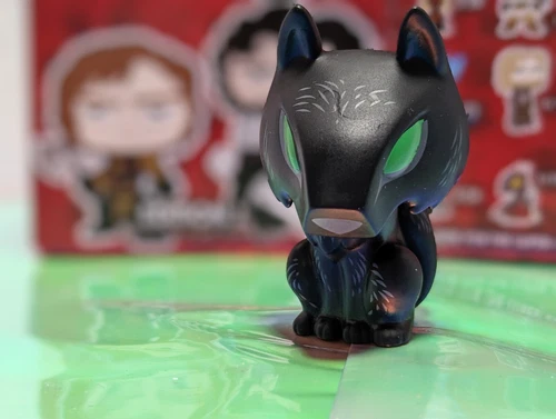 FUNKO GAME OF THRONES MYSTERY MINIS VINYL FIGURE BLACK DIRE WOLF