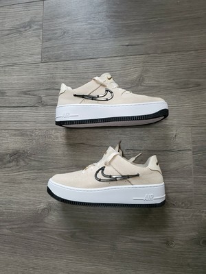 nike air force 1 sage low lx light cream black
