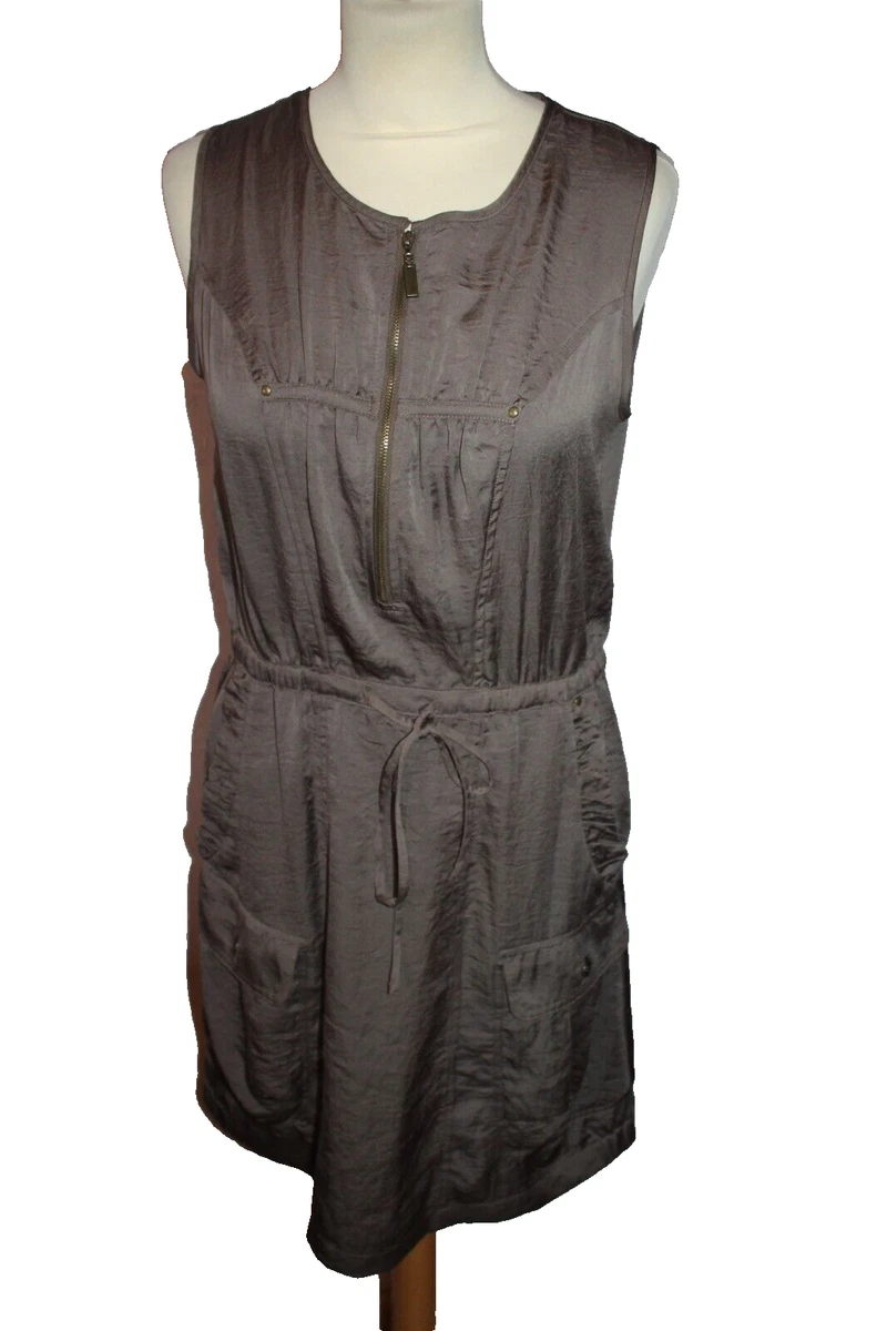 Robe jacqueline riu grise et blanche