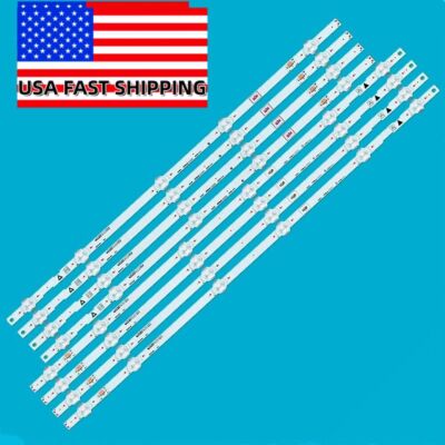 LED Strips(8)For PHILIPS 55PFL5402/F7A 55PFL5601/F7 LB55084 55W5S1P 55PFL4901/F7