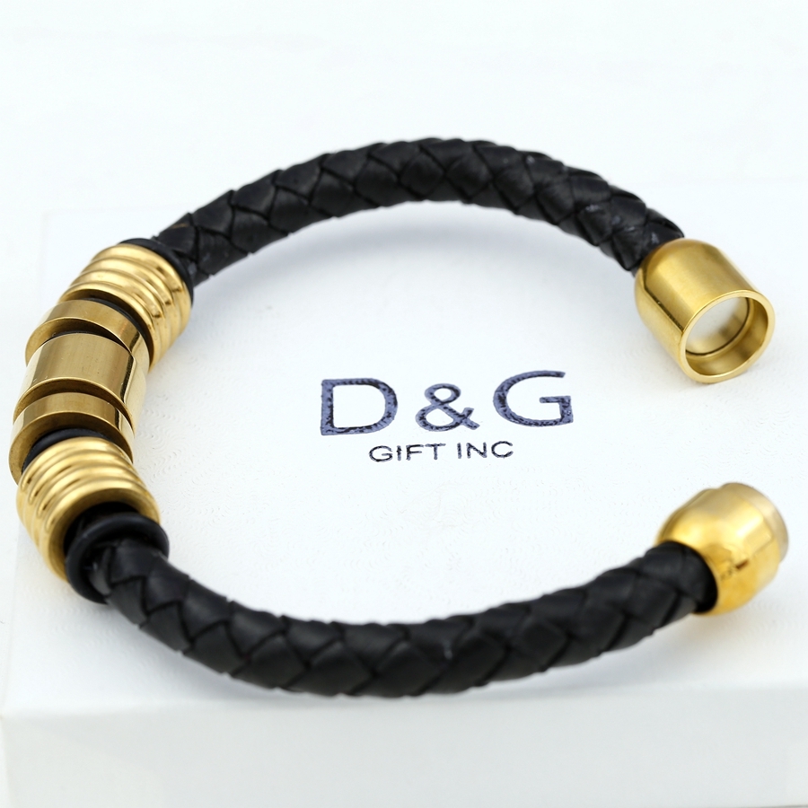 Buy Now Premium Leather Bracelet - PALADIN CROSS BLACK - Genuine