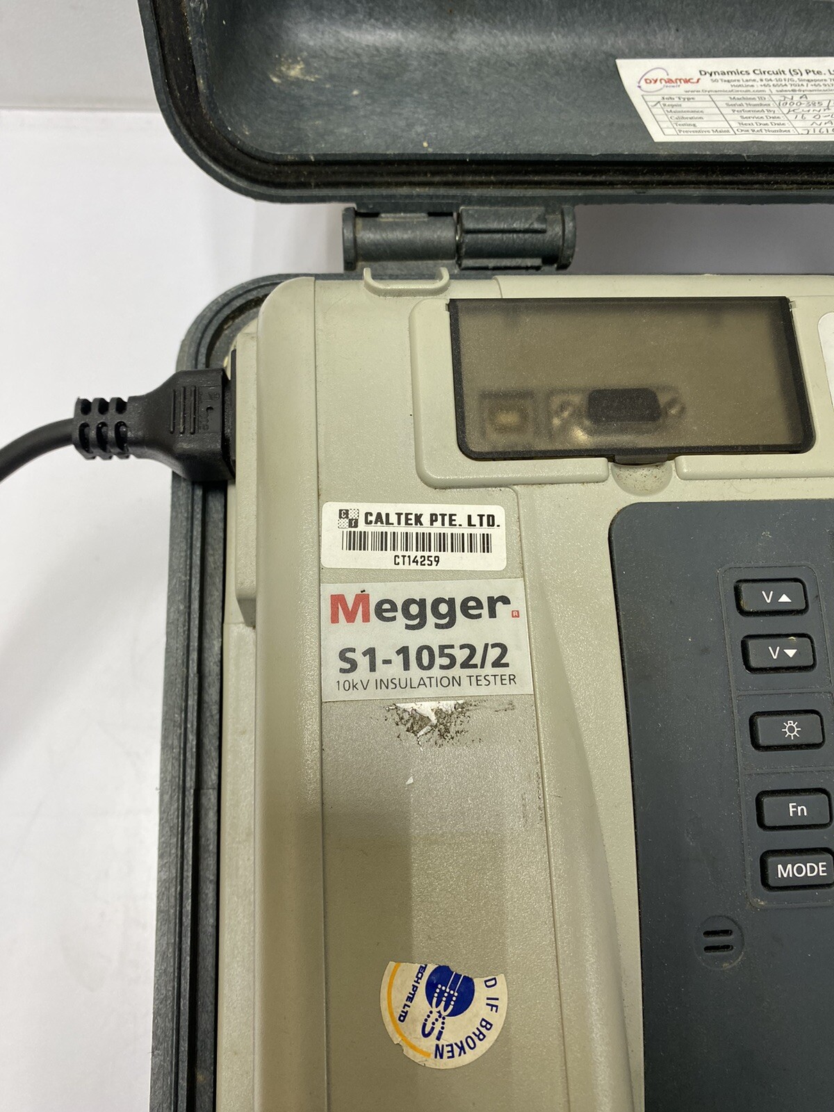 MEGGER S1-1052/2 10 KV INSULATION TESTER  (see Pictures)