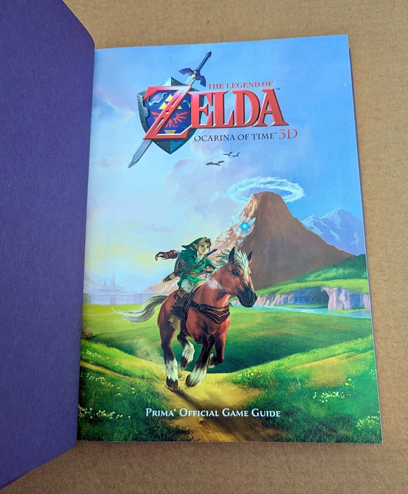 Legend of Zelda Ocarina of Time 3D  Collector Edition Strategy Guide Hardcover - Image 2 of 4
