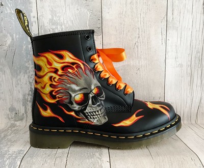 dr martens flame