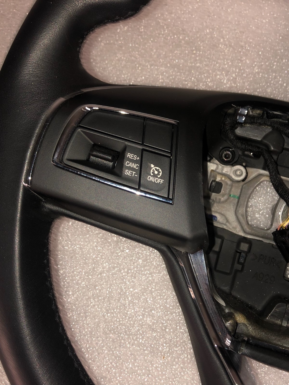 2014 Maserati Quattroporte Ghibli Black Leather Steering Wheel 6700116660