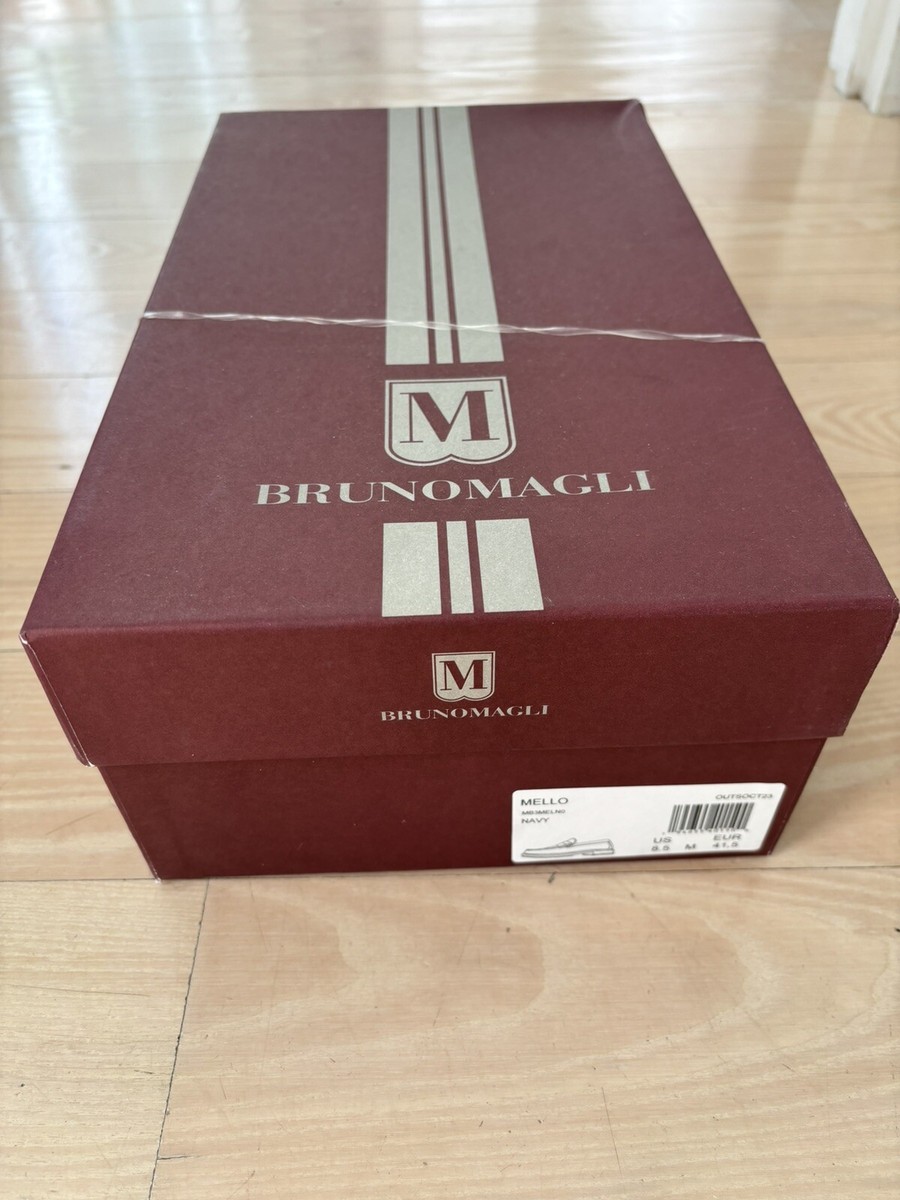 BRUNOMAGLI Mello Dress Slip-on Leather Men display picture 1