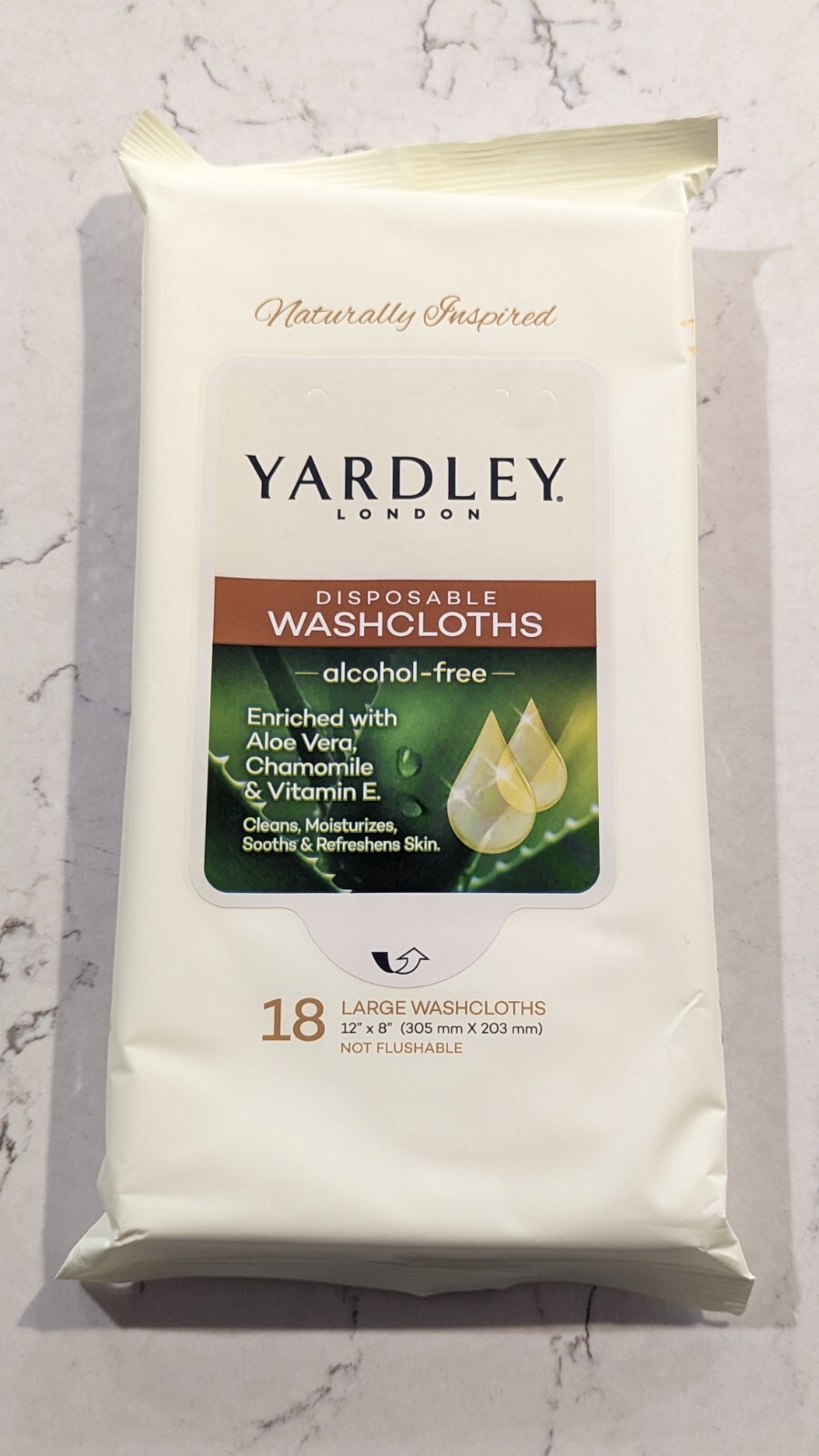 Yardley Disposable Washcloths Plant Based BRAND NEW! eBay
