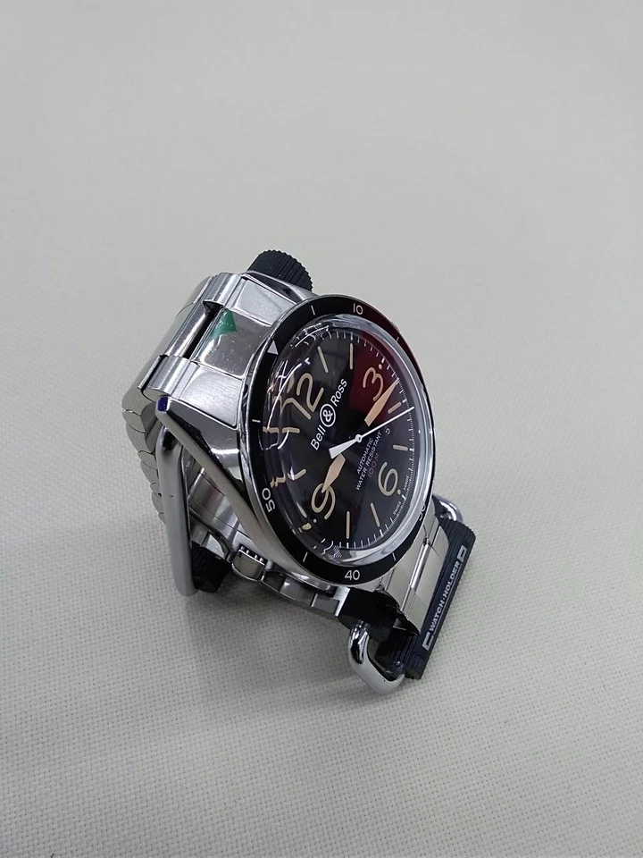 Reloj automático para hombre Bell&Ross vintage BR123-92 esfera negra fecha Foto 4 de 4