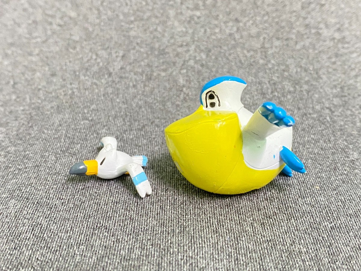 Wingull Pelipper Pokemon Figure Nintendo Zukan Gashapon Collection