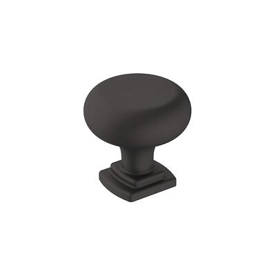 | Cabinet Knob | Matte Black | 1-1/4 inch 32 mm Diameter | Surpass | 1 Pack |...