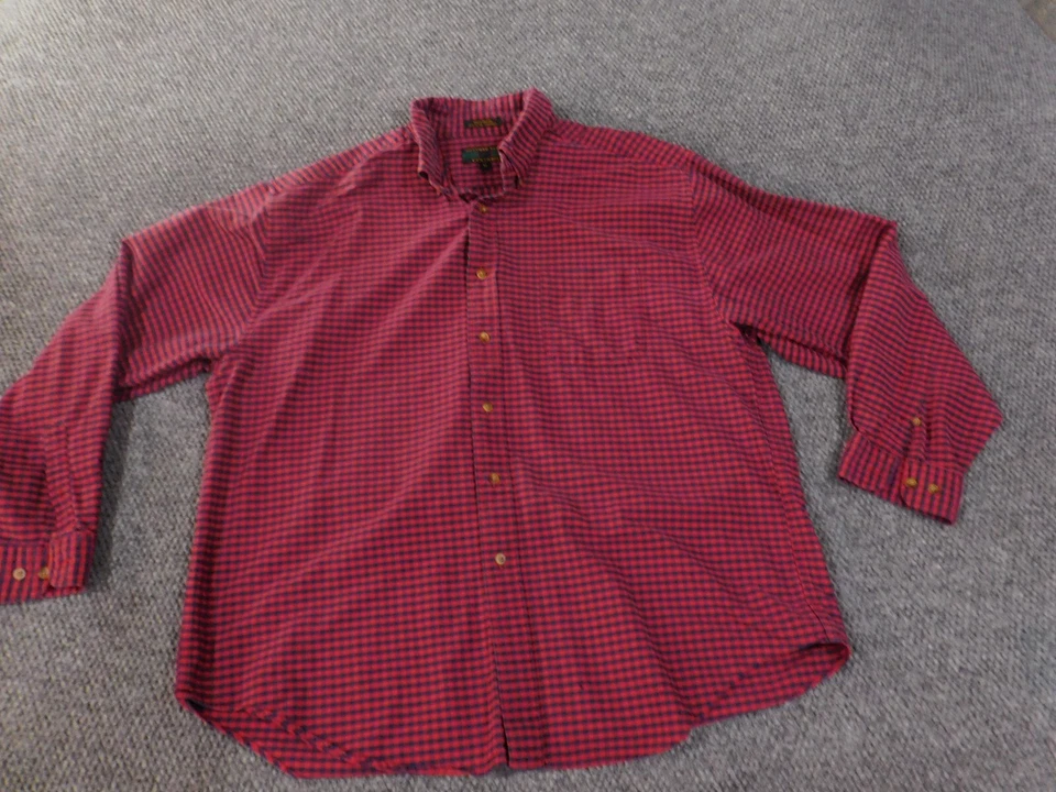 Camisa Alexander Julian Colores XL Roja Cuadros Hombre Abotonada Clásica Foto 2 de 4