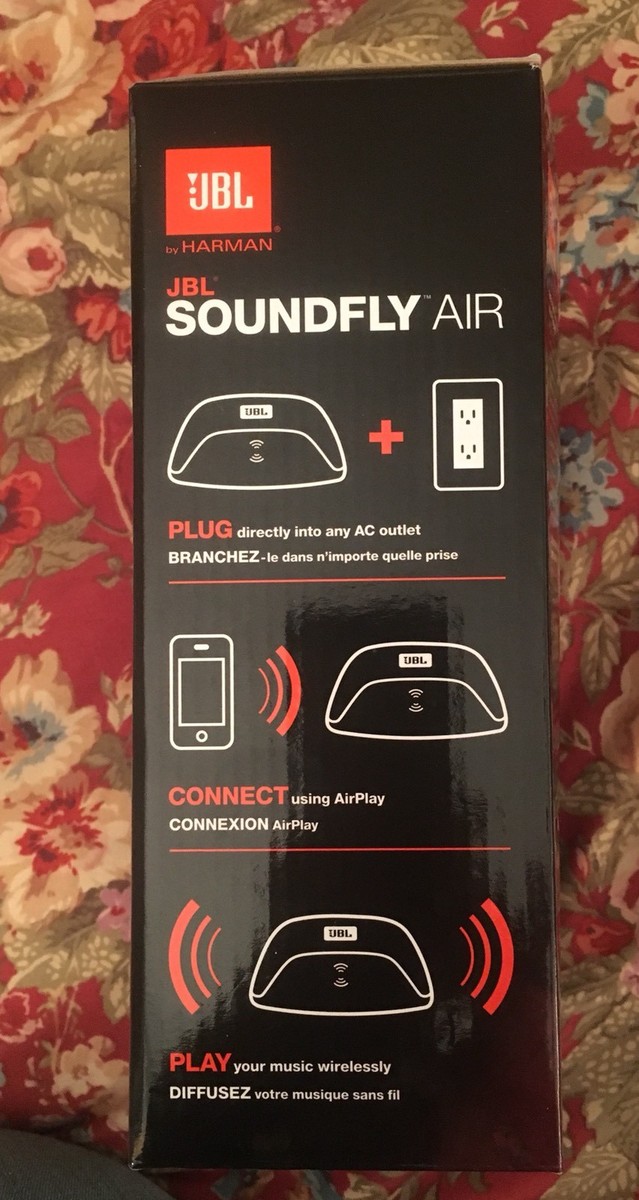 HARMAN  JBL SOUNDFLY AIR  APPLE AirPlay technoloy Plug-in Speaker PORTABLE